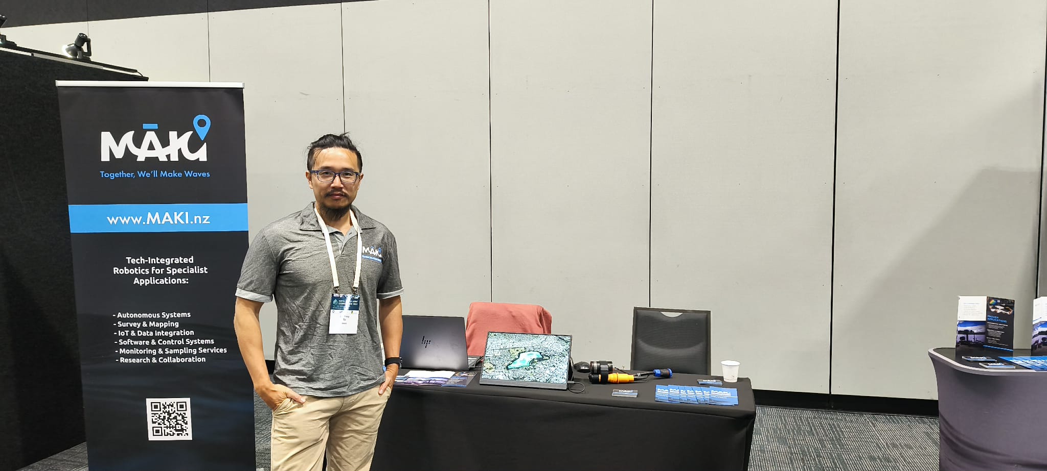 MAKI Freshwater Conference display