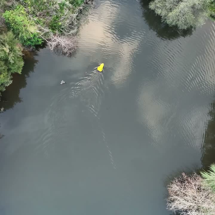 Autonomous USV sediment survey of stormwater treatment pond